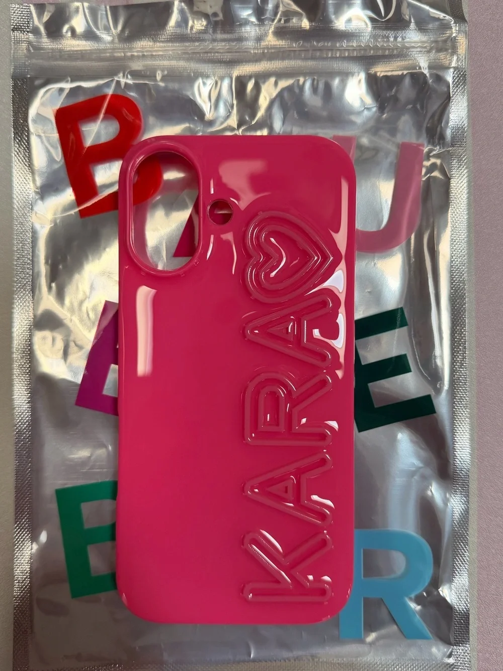BaubleBar custom pink